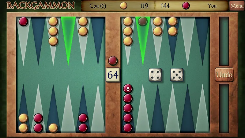 Backgammon Pro screenshot 2