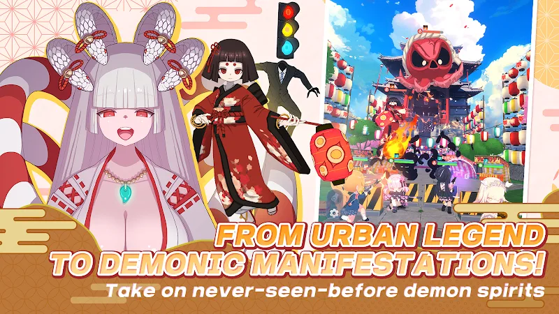 Ayakashi Rise: AFK Demon Hunt screenshot 3