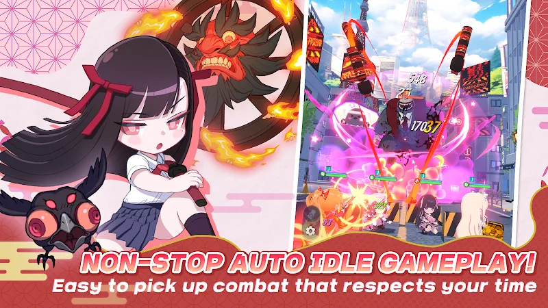 Ayakashi Rise: AFK Demon Hunt screenshot 2