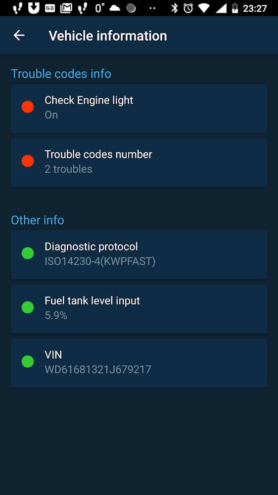 Obd Mary – OBD2 Car Scanner screenshot 6