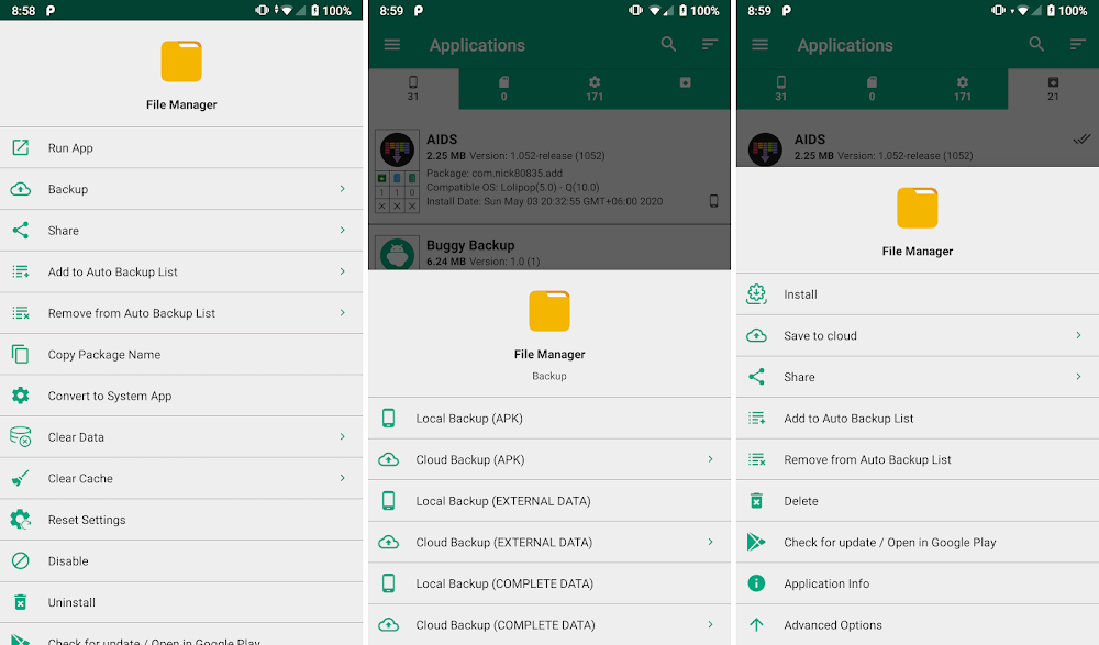 Alpha Backup Pro screenshot 3
