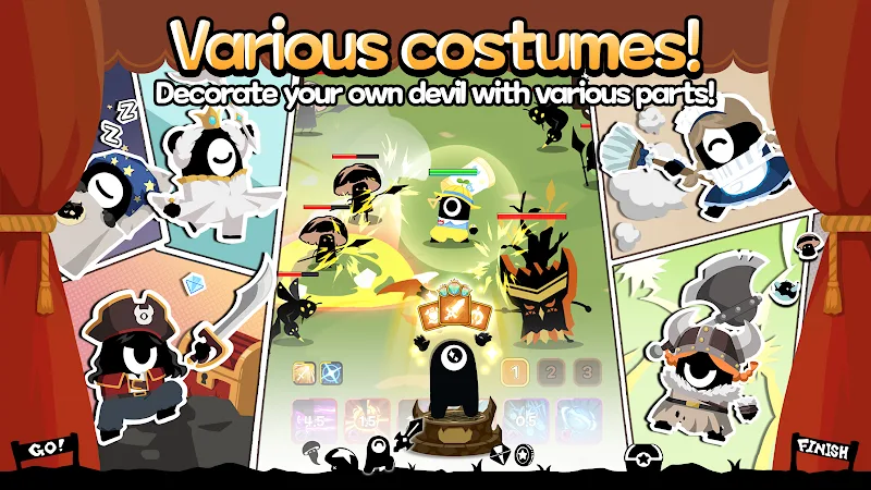 Awesome Devil: Idle RPG! screenshot 4