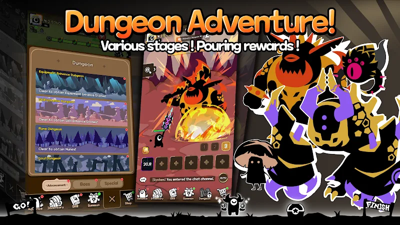 Awesome Devil: Idle RPG! screenshot 5