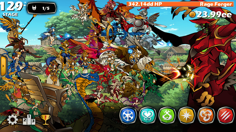 Army of Goddess Crush Titan screenshot 2