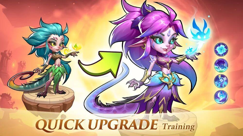 Idle Heroes gameplay screenshot 2
