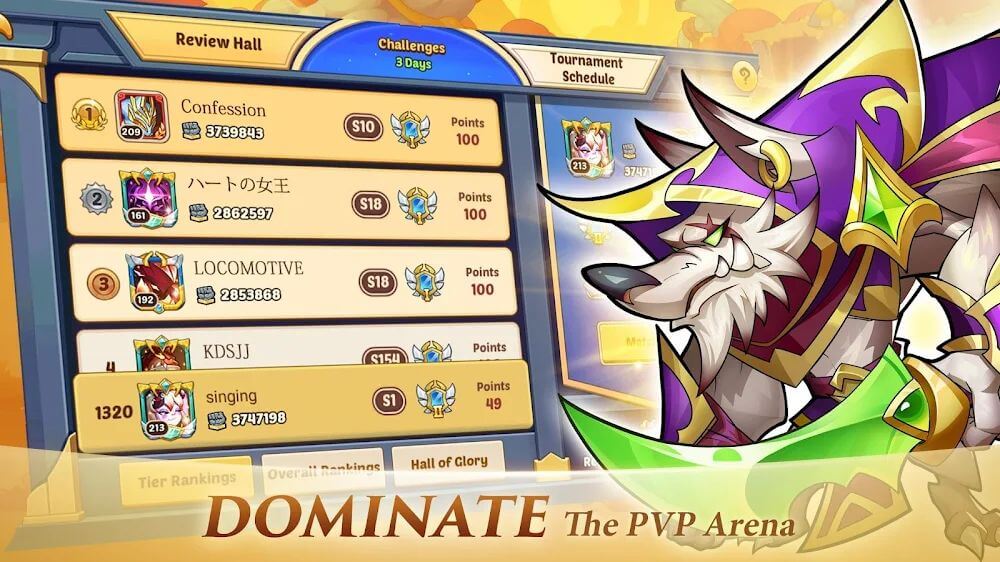 Idle Heroes gameplay screenshot 5