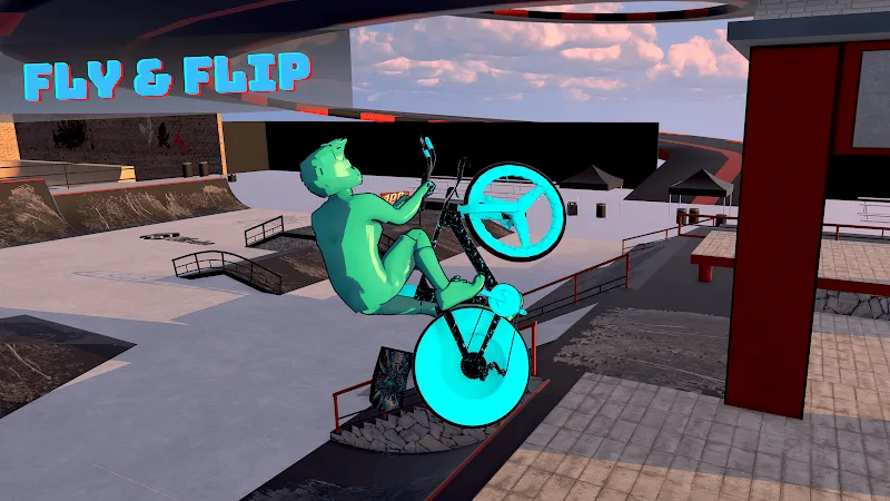 Bicycle Extreme Rider 3D screenshot 4