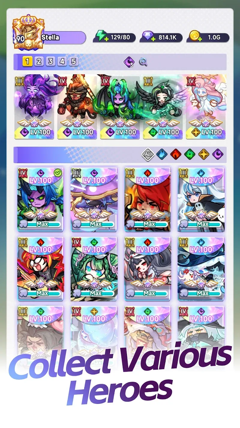 Color x Warriors: Merge War screenshot 5