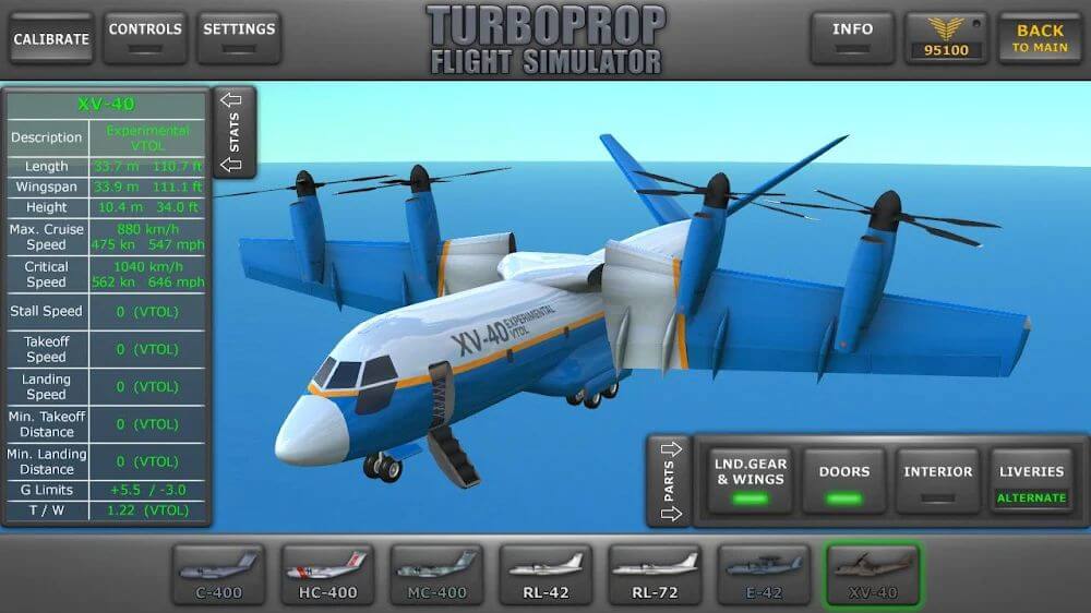 Turboprop Flight Simulator 3D screenshot 2