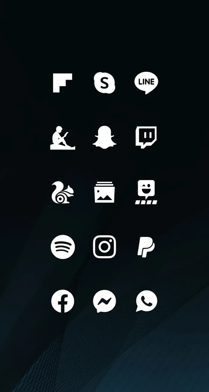 Whicons - White Icon Pack screenshot 2