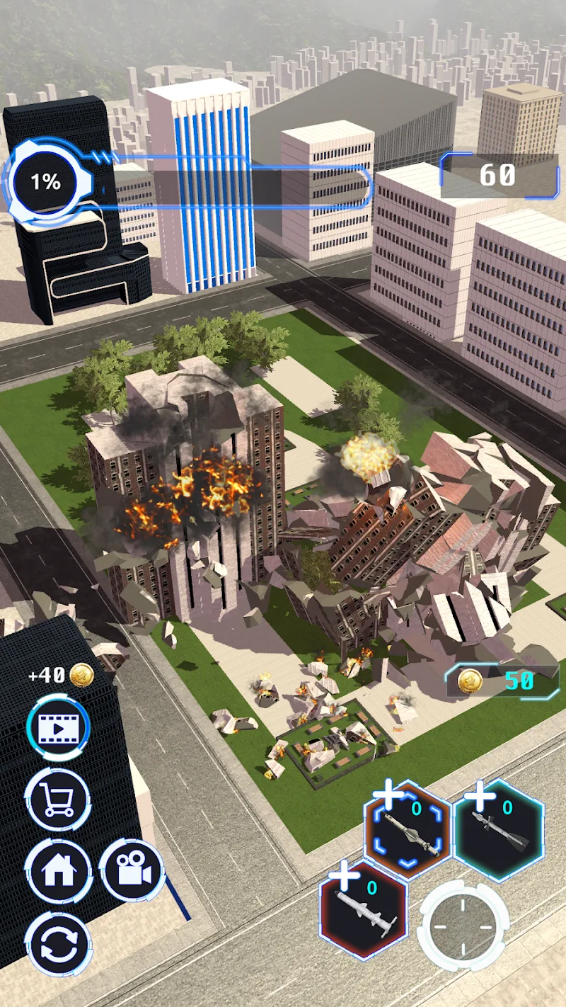 City Demolish: Rocket Smash! screenshot 3