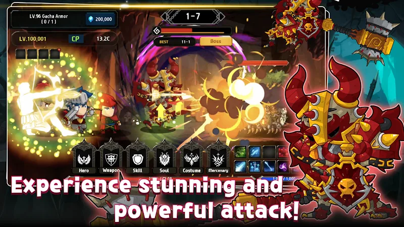 [VIP] Mega Knight : Idle RPG screenshot 3