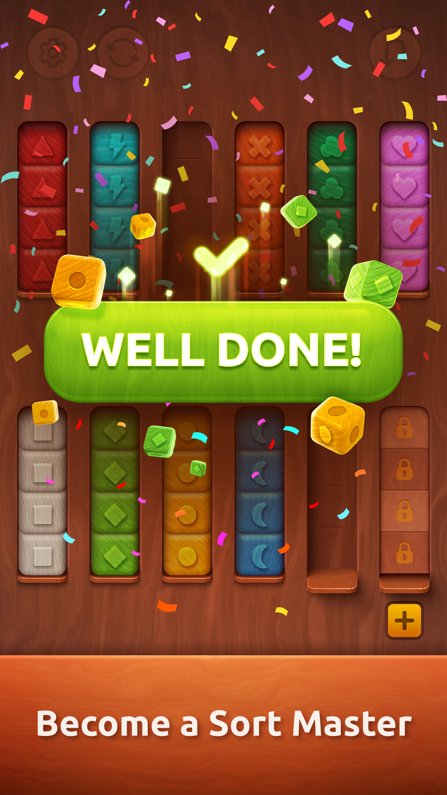 Colorwood Sort Puzzle Game screenshot 5