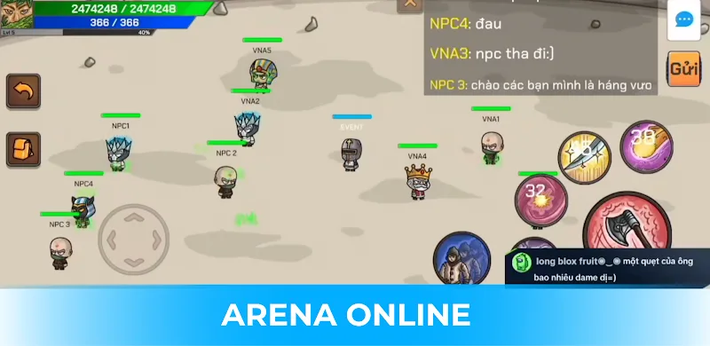 Chibi Survivor: PvP Arena screenshot 4