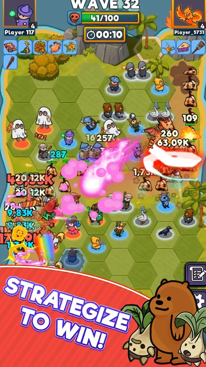 ChanceLot TD: Merge Wars screenshot 2