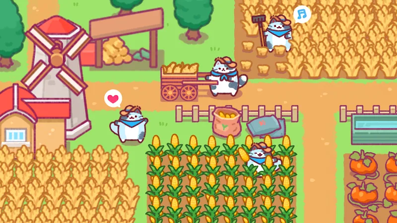 Cat Town Valley: Healing Farm screenshot 6