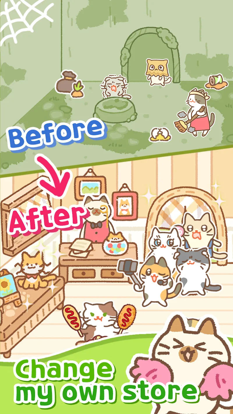 Cat Restaurant: cooking game screenshot 5