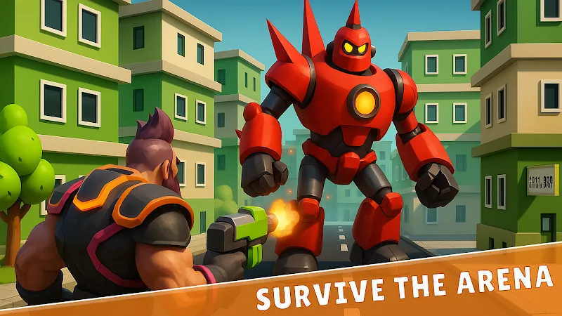 Battle Brawl: Mad Heroes 3D screenshot 2