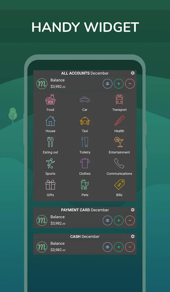 Monefy Pro screenshot 5