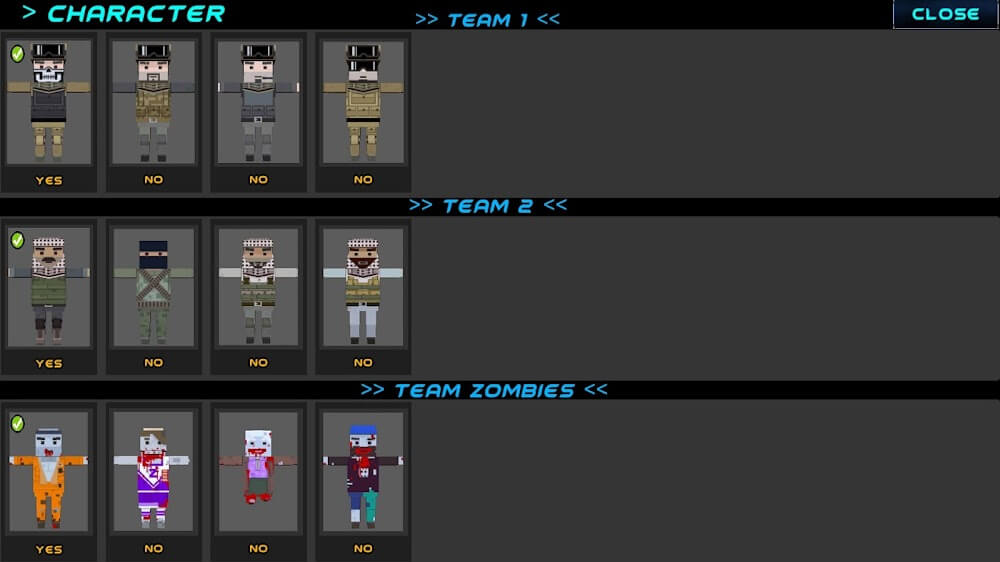 Blocky Gun Warfare Zombie screenshot 7