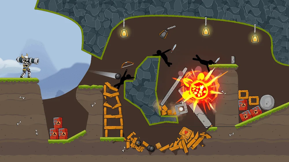 Boom Stick: Bazooka Puzzles screenshot 6