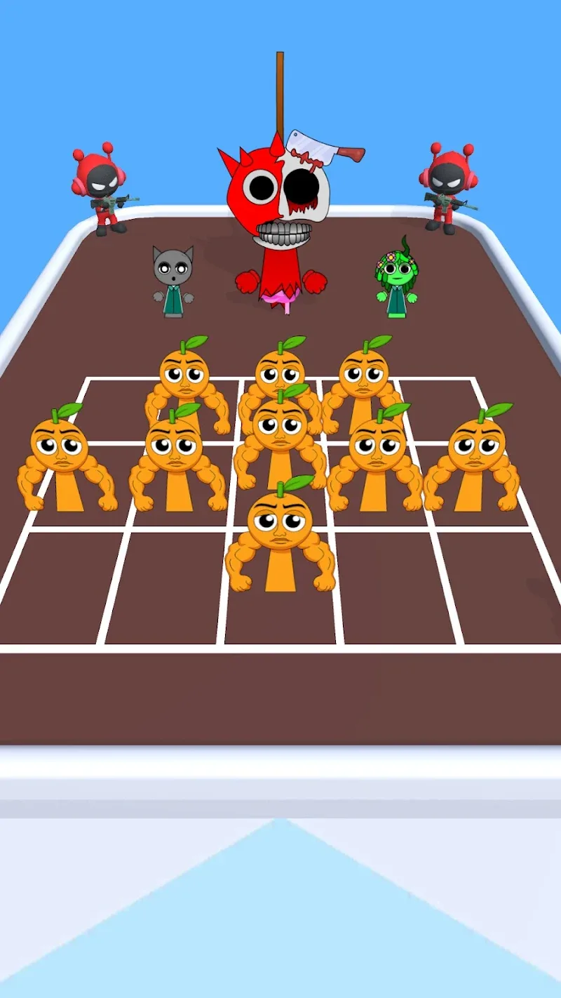 Brainzot Run: Merge Battle screenshot 3