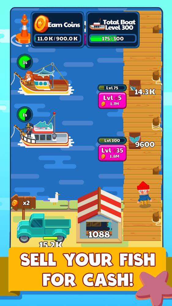 Idle Fishing Story screenshot 2
