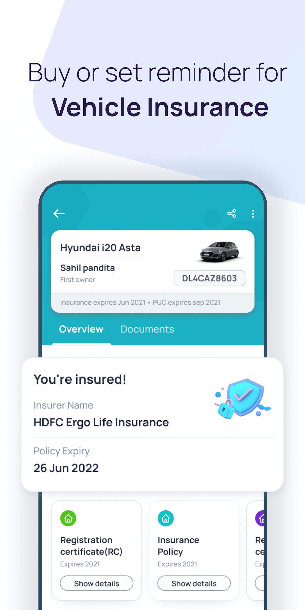 RTO Vehicle Information interface preview 6