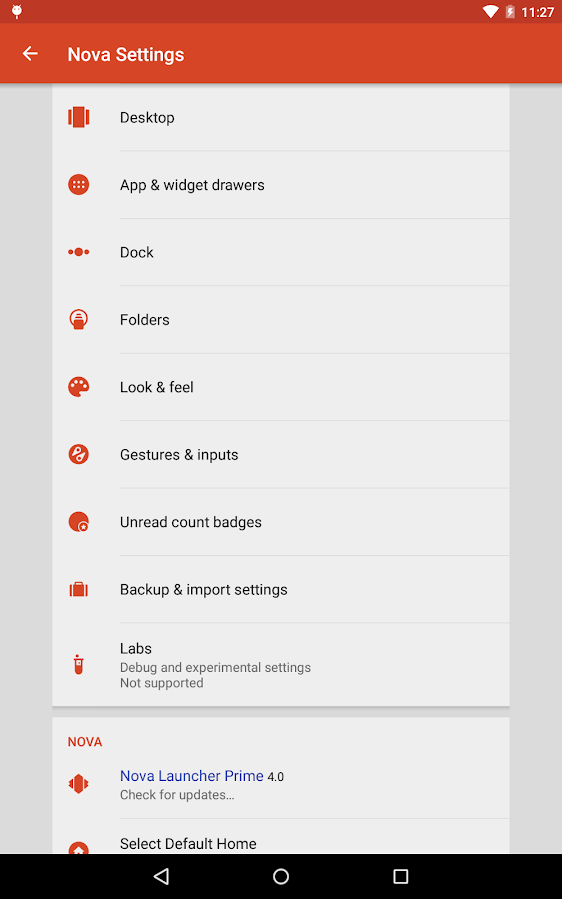 Nova Launcher Prime screenshot 4