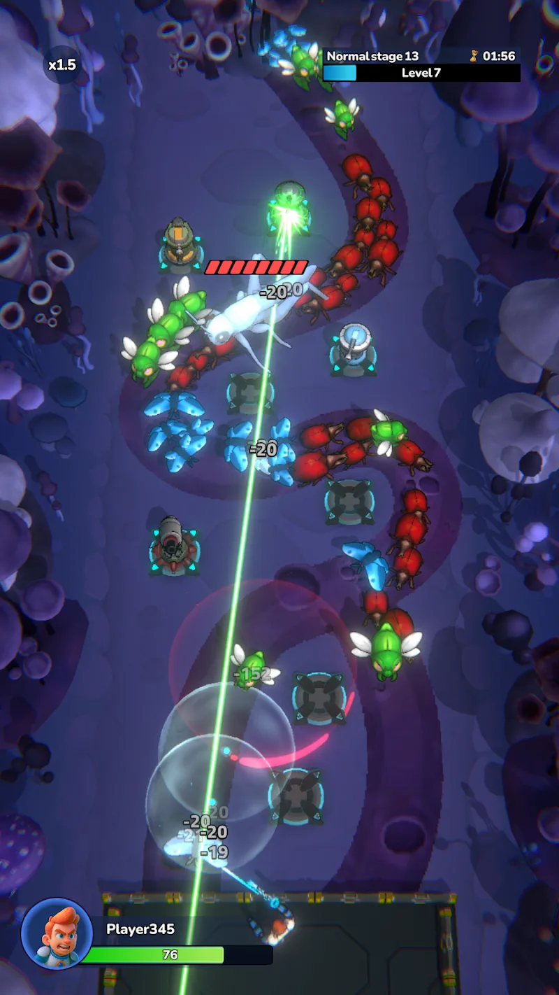 Bugs Attack Tower Defence screenshot 4