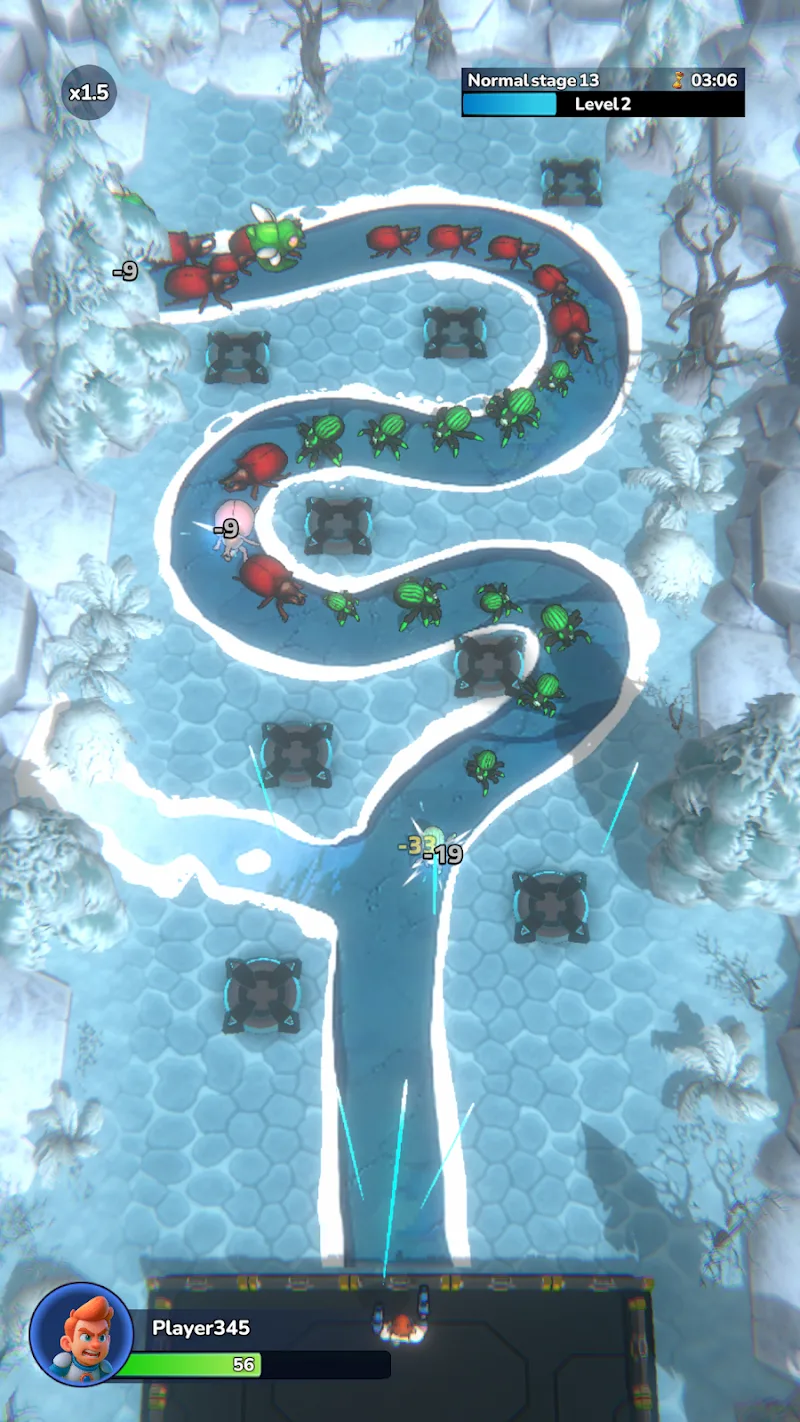 Bugs Attack Tower Defence screenshot 3
