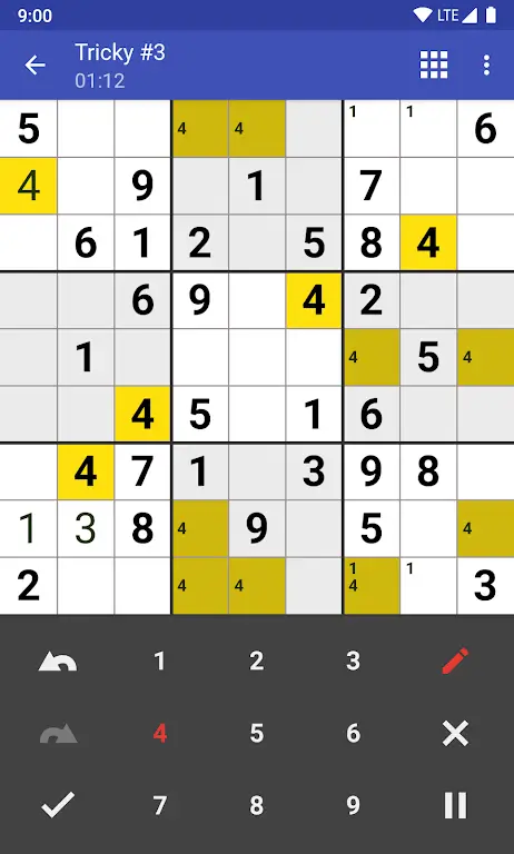 Andoku Sudoku 3 screenshot 5