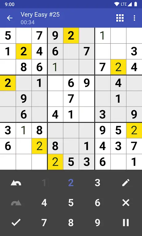Andoku Sudoku 3 screenshot 4