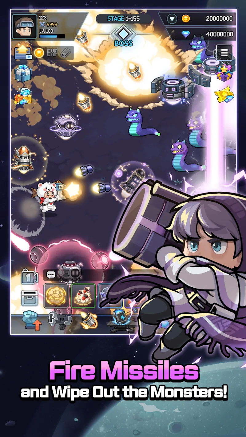 Cannon Shooter: Dot Idle RPG screenshot 4