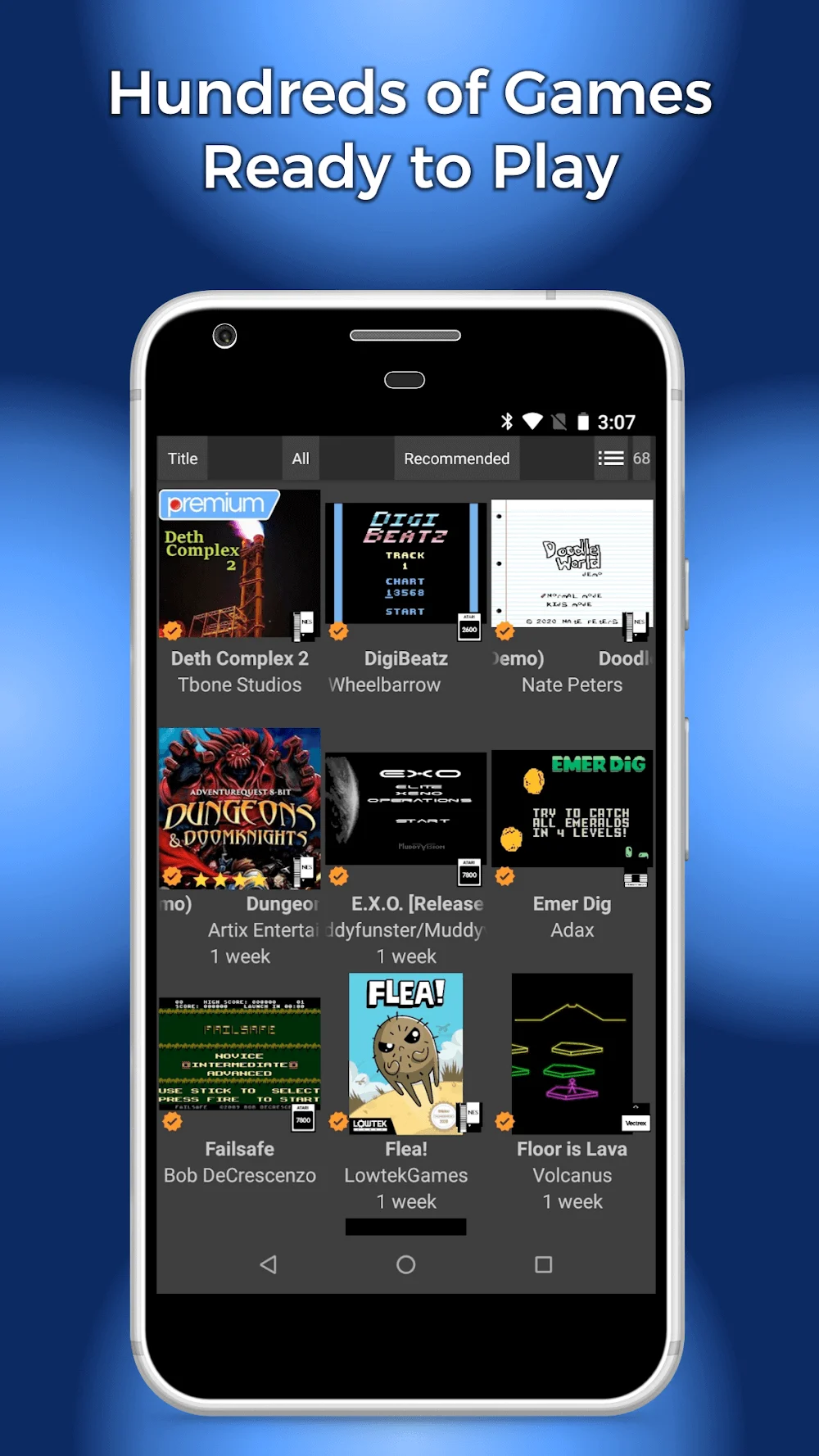 Argon: Modern Retro Gaming screenshot 2