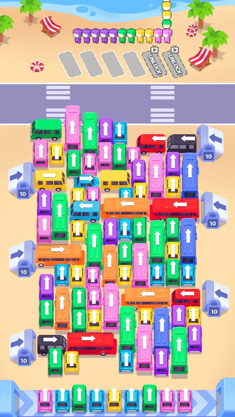 Bus Frenzy Traffic Jam screenshot 5