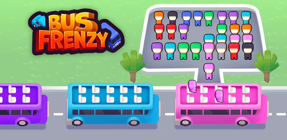 Bus Frenzy Traffic Jam screenshot 1