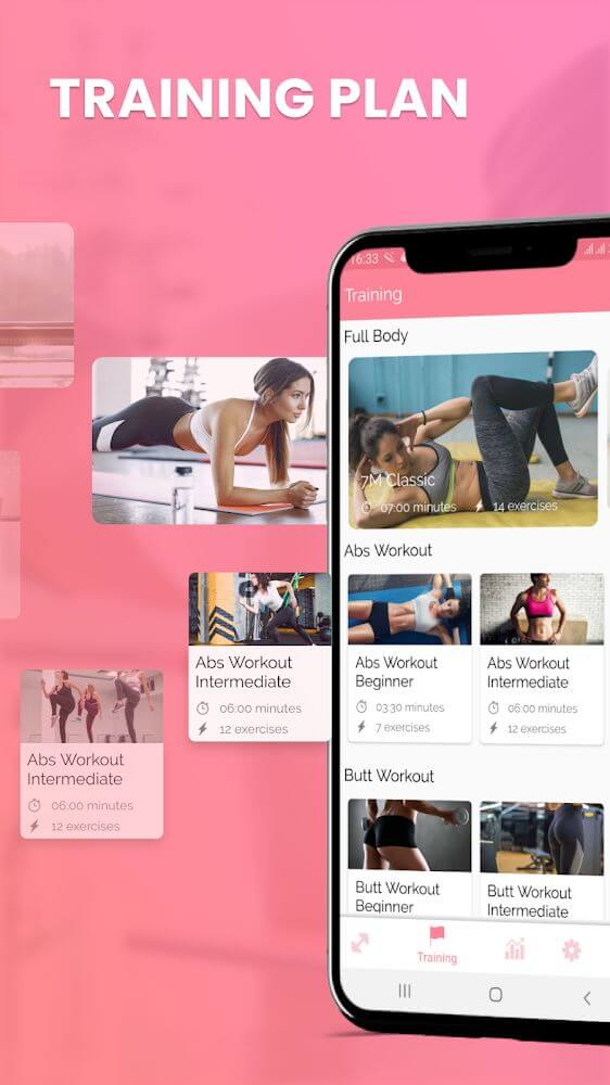 30 Days Women Workout Fitness screenshot 4