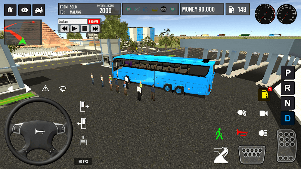 2022 Indonesia Bus Simulator screenshot 3