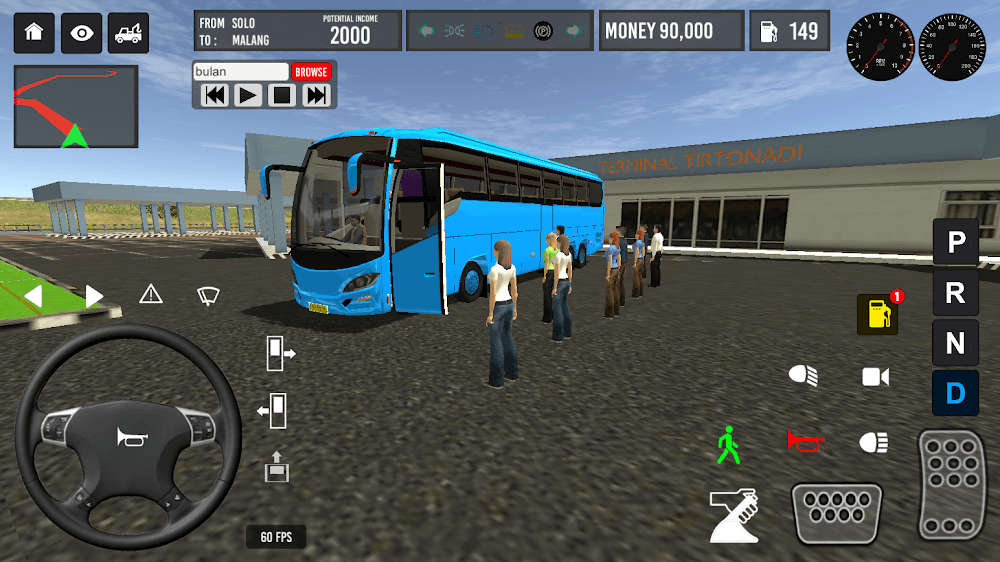 2022 Indonesia Bus Simulator screenshot 2
