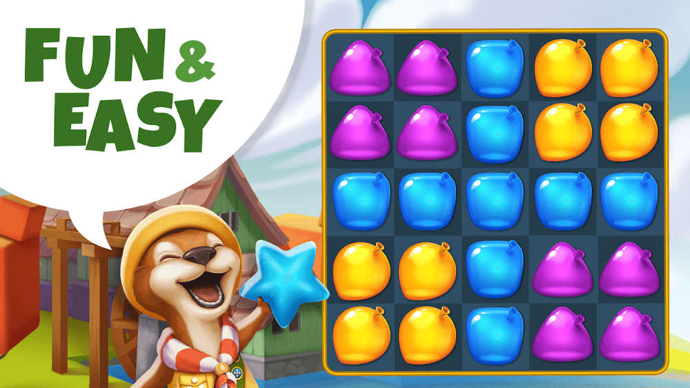 Aqua Blast: Match 3 Puzzle daily reward menu