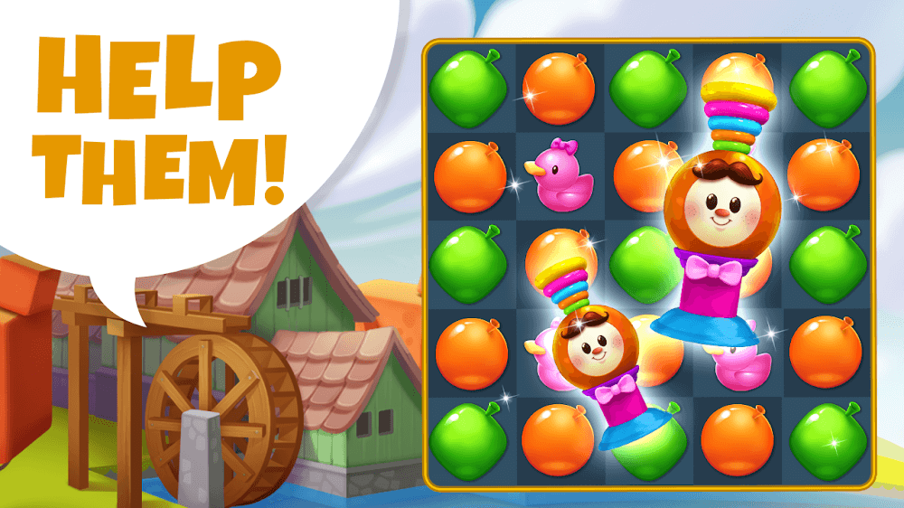 Aqua Blast: Match 3 Puzzle special matching effects