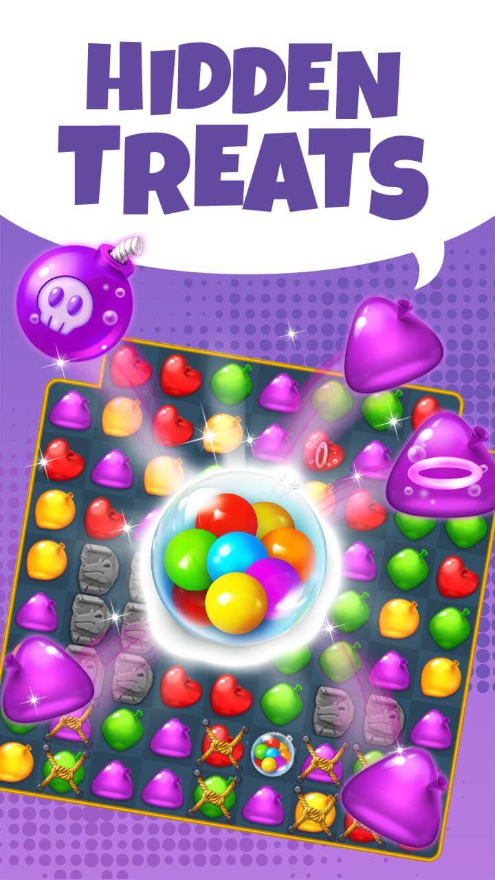 Aqua Blast: Match 3 Puzzle vibrant underwater graphics