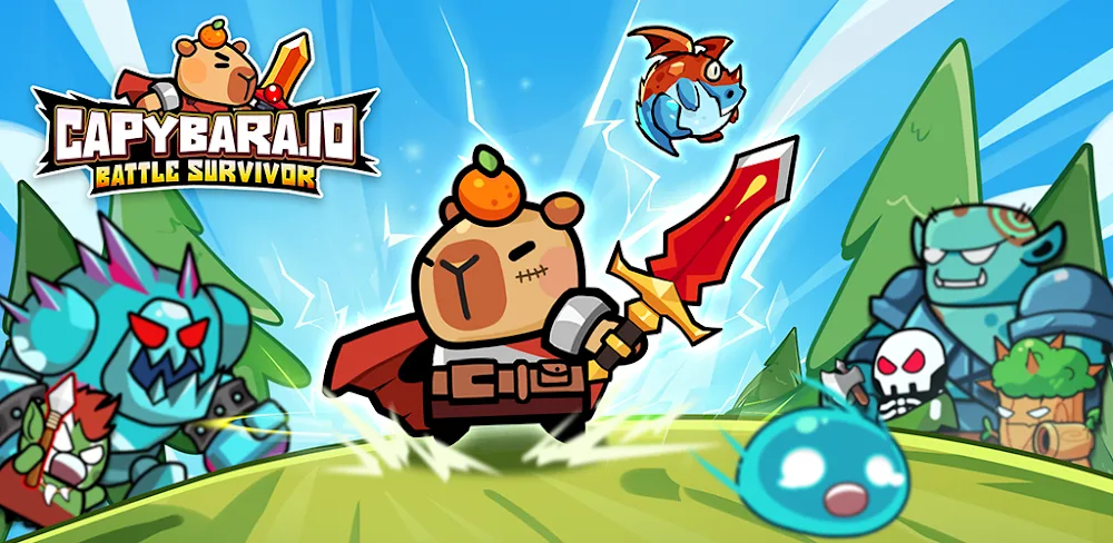 Capybara.io: Battle Survivor screenshot 1