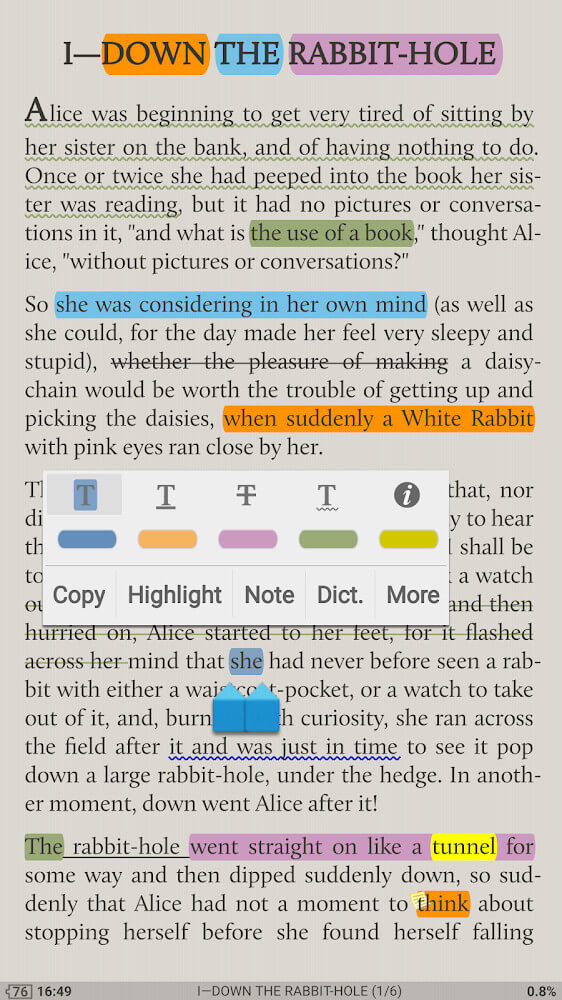 Moon+ Reader Pro screenshot 6