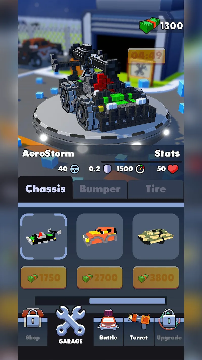 Cars Battle - Voxel Edition screenshot 3
