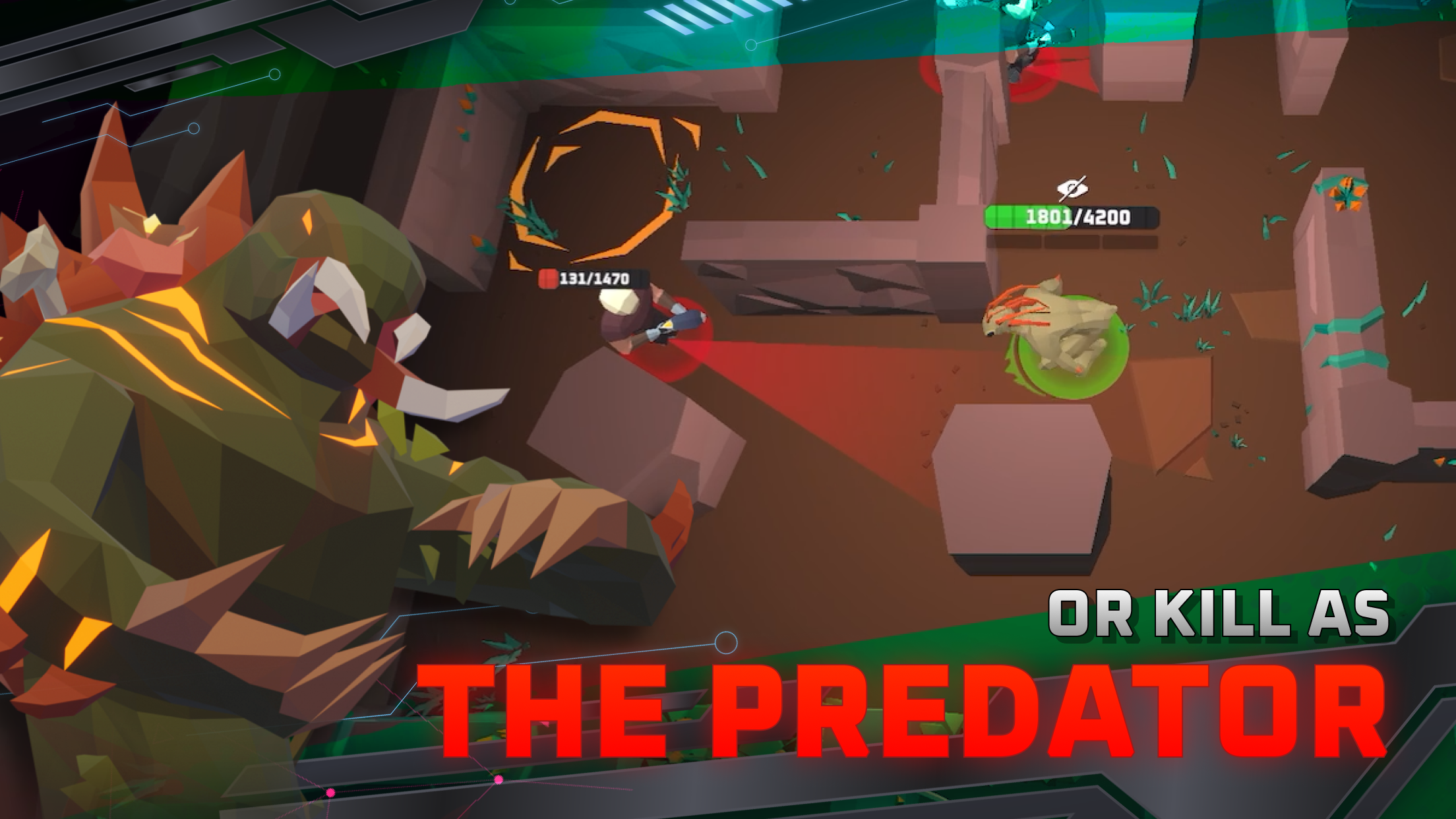 Alien Hunter: Stealth PvP screenshot 2