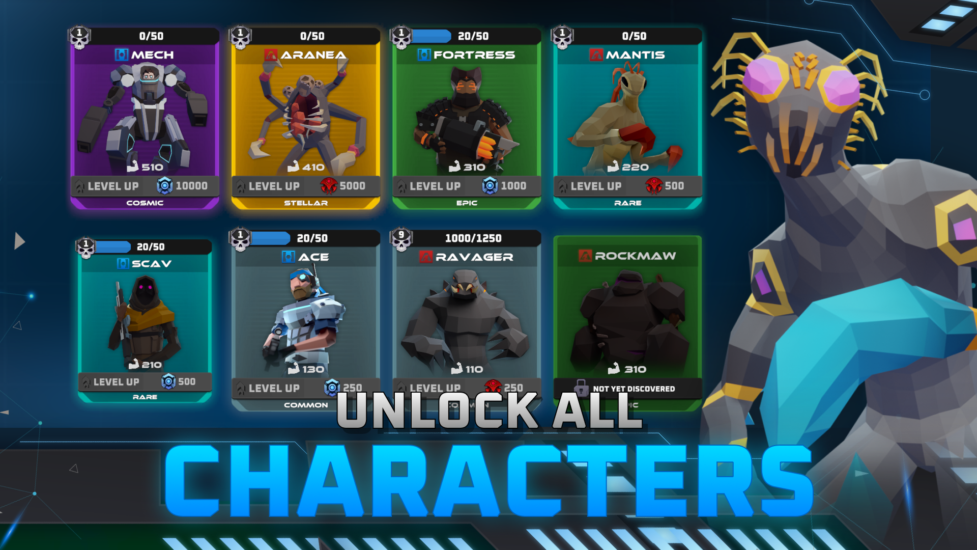 Alien Hunter: Stealth PvP screenshot 3