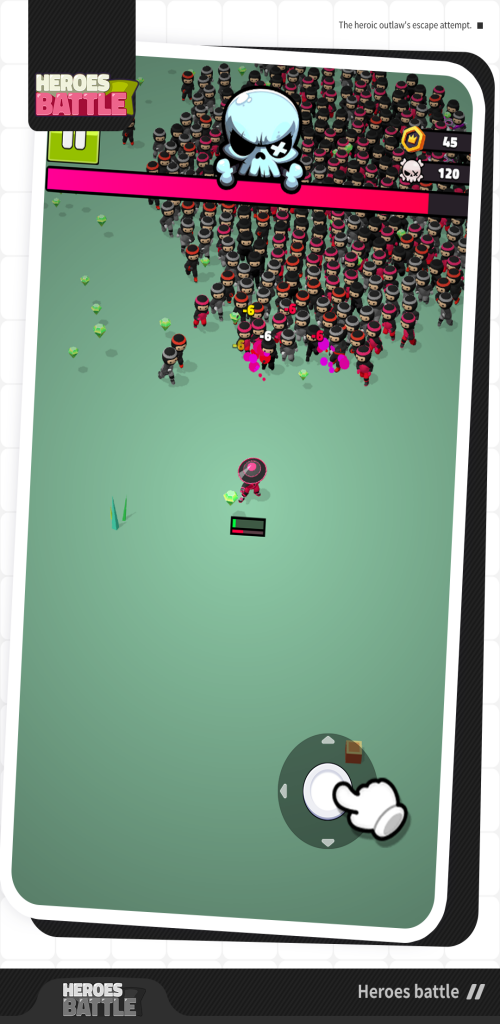 Heroes battle screenshot 4