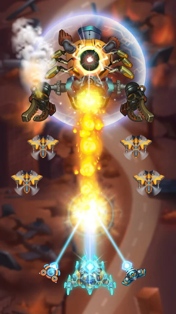 Sky Raptor: Space Shooter screenshot 2